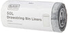 Black & Decker 50L Drawstring Bin Liners