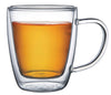 Tramontina 2 Pcs. Double Walled Coffee and Tea Cups with Handles (270ml)