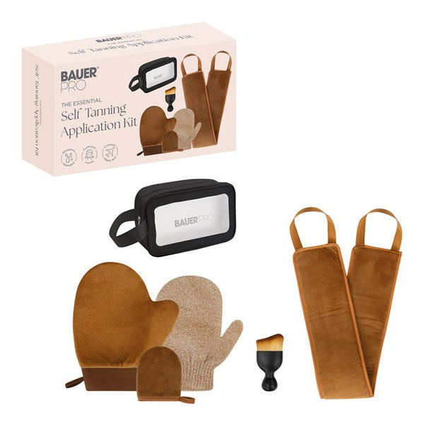Bauer - 6PC Self Tanning Essentials Set