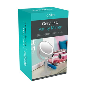 Anika Grey Led Vanity Mirror