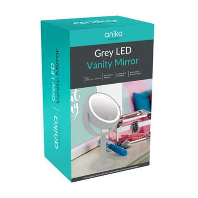 Anika Grey Led Vanity Mirror