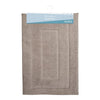 Anika - Jacquard Microfiber Bathmat  (Light Grey)