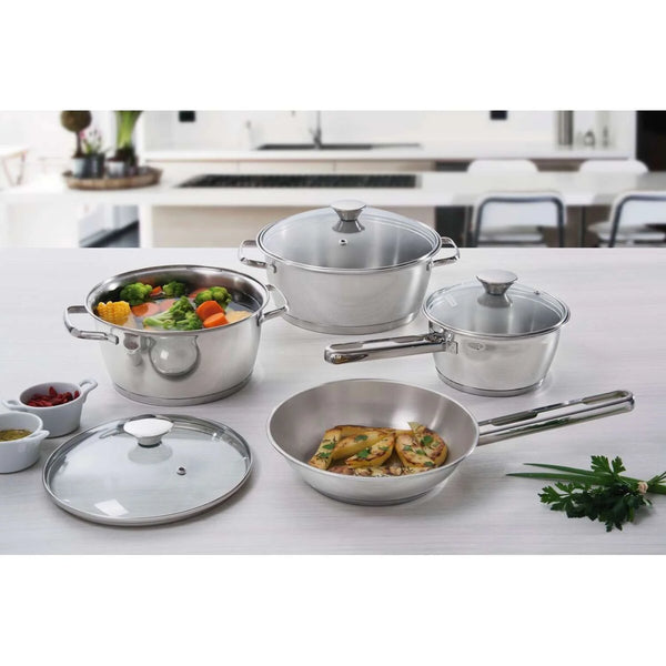 Tramontina Stainless Steel 4 Pcs. Cookware Set