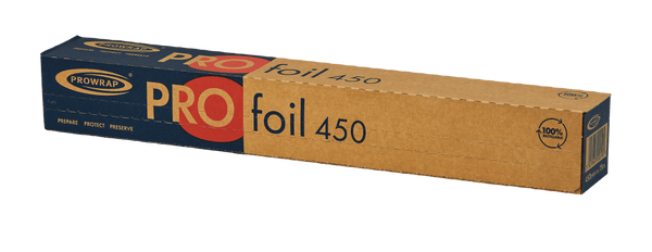 PROWRAP 450MM X 75M ESSENTIAL FOIL CUTTERBOX