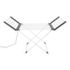 Black & Decker - Cool Grey Aluminium & plastic Heated airer (H)740mm (W)500mm