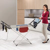 Black & Decker - Cool Grey Aluminium & plastic Heated airer (H)740mm (W)500mm