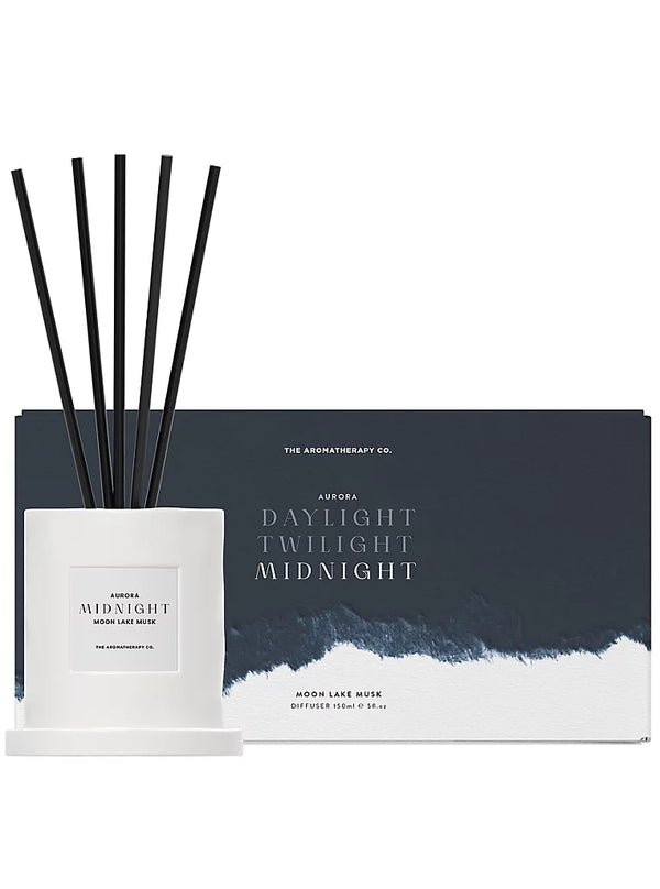 The Aromatherapy Co. - Aurora Midnight 150ml Moon Lake Musk Diffuser