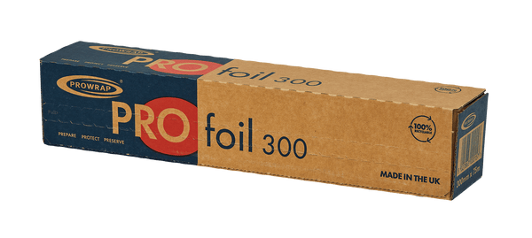 PROWRAP 300MM X 75M ESSENTIAL FOIL CUTTERBOX